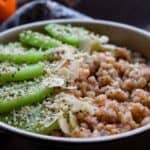 buckwheat, breakfast, bowl. vegan, gluten-free