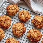 healthy, apple, vegan, oatmeal, cookies, sugar-free, gluten-free