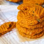 sweet potato cookies, vegan, 3 ingredients, easy, healthy